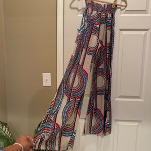 Traditional Printed Disco Pants